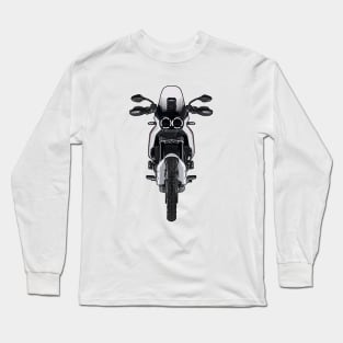 DesertX Bike Front View Illustratiohn Long Sleeve T-Shirt